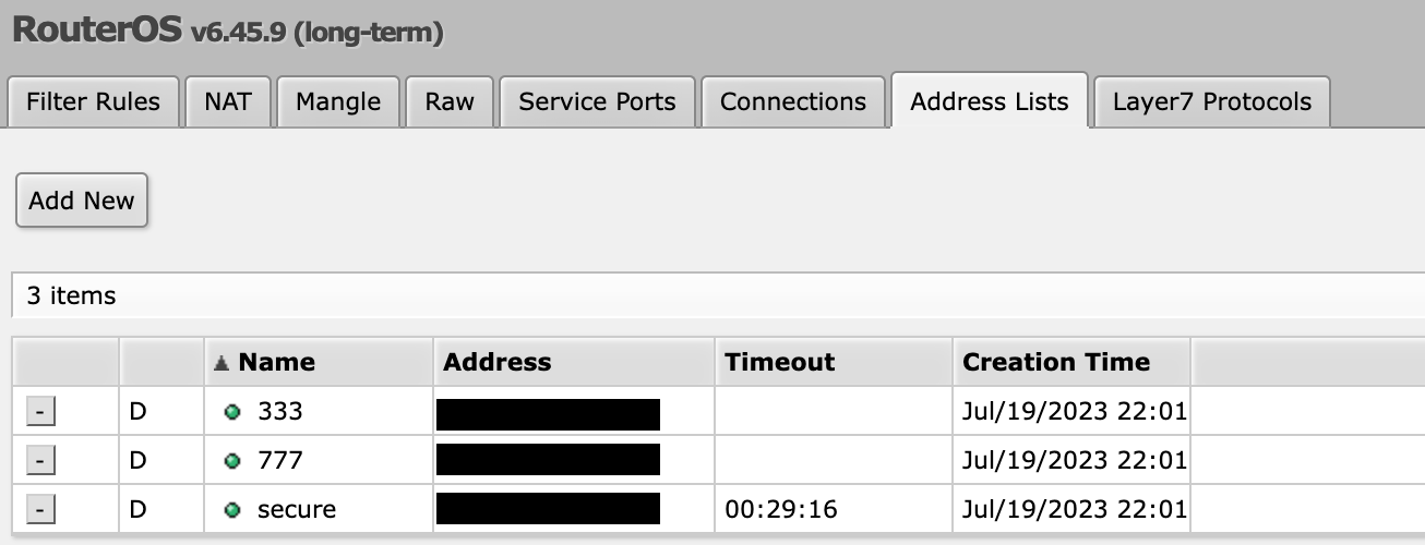 Implementing Port Knocking on MikroTik Routers