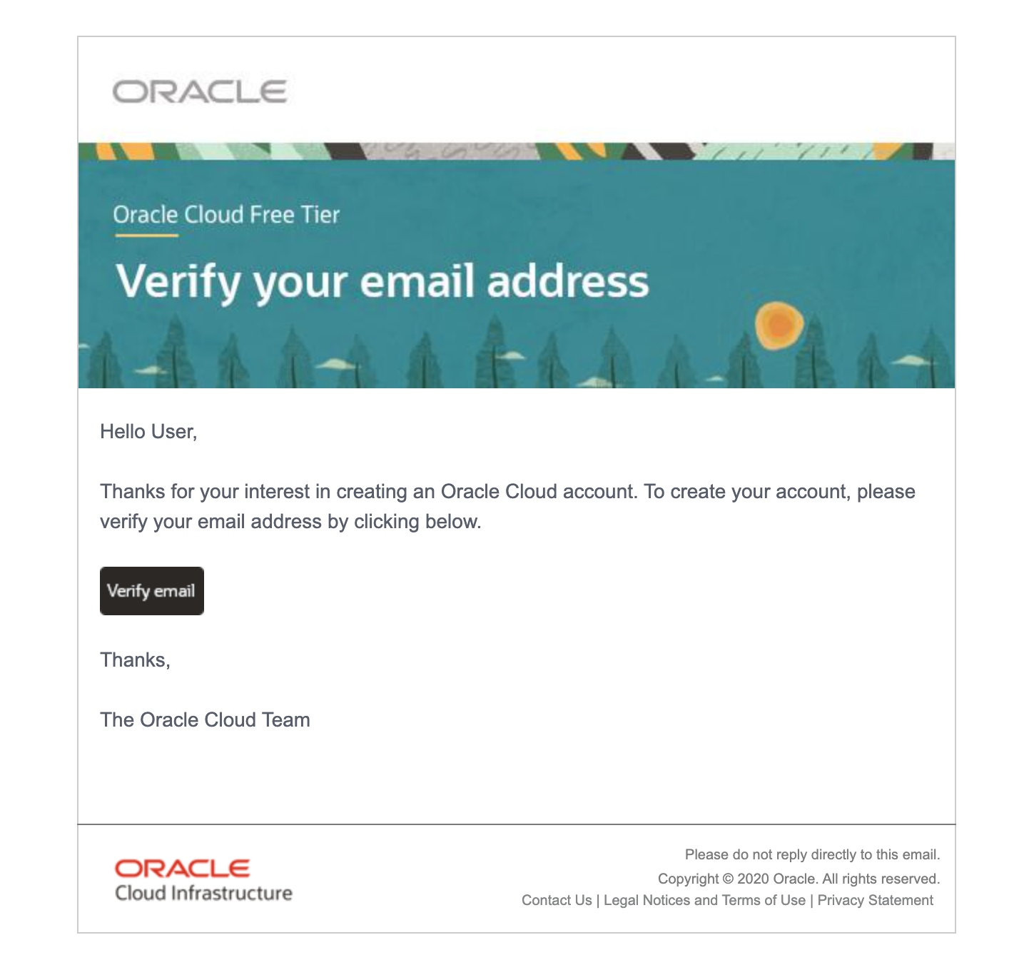 Create a free virtual machine in the cloud - Oracle Cloud