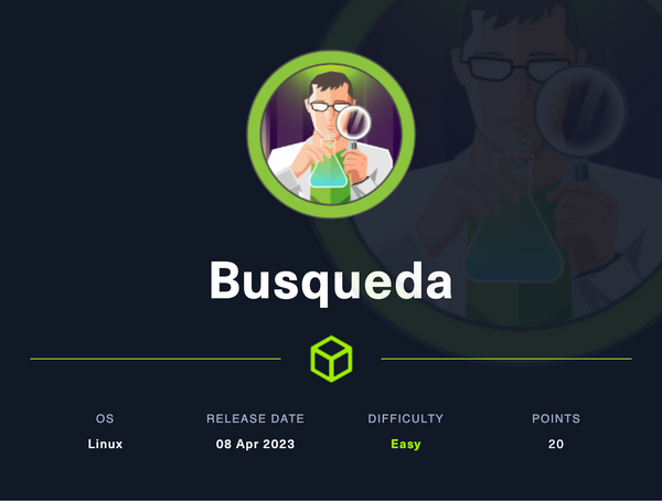 Writeup Busqueda - Hack The Box