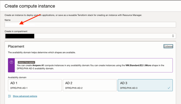 oracle cloud free virtual machine